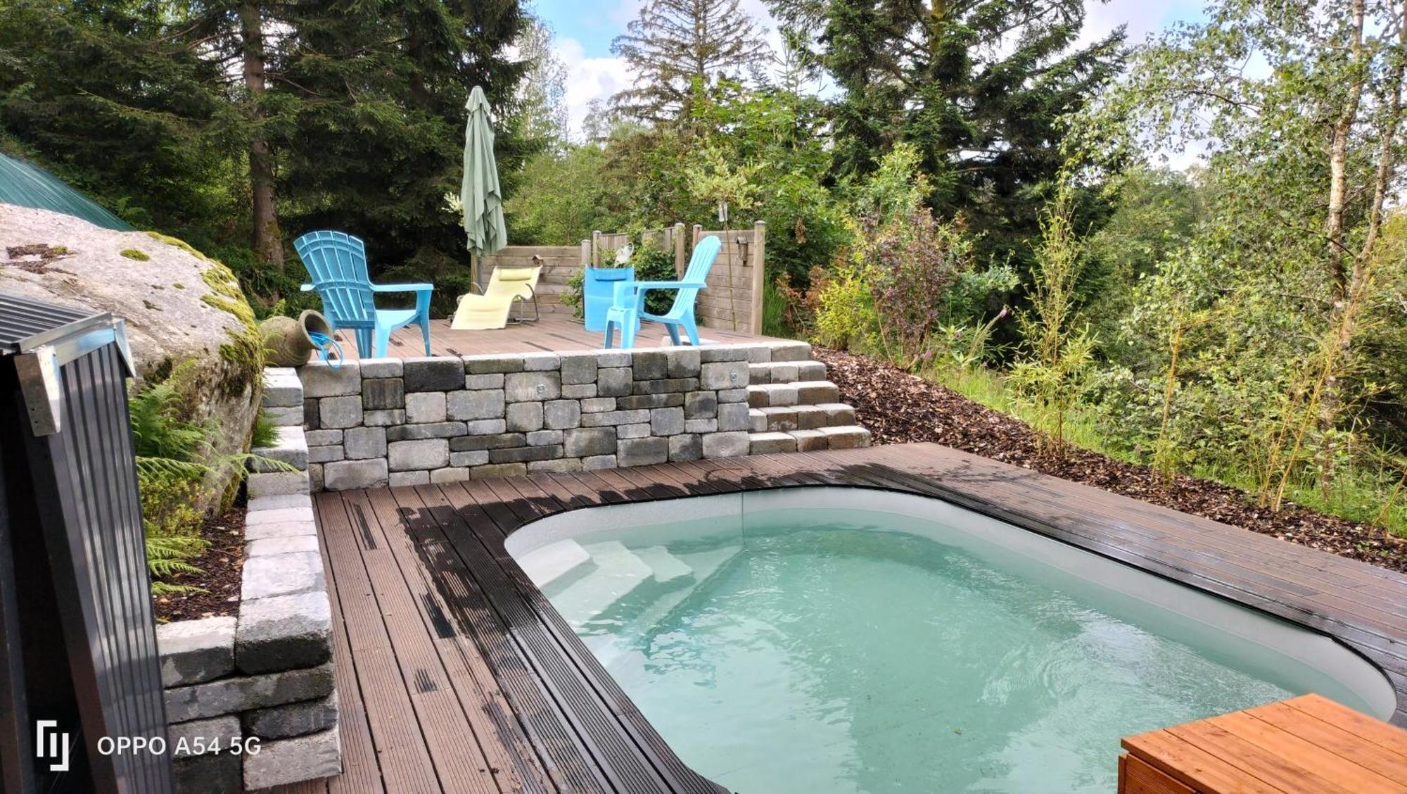 Chalet luxe 13 personnes SPA SAUNA VOSGES-GERARDMER Le Tholy Extérieur photo